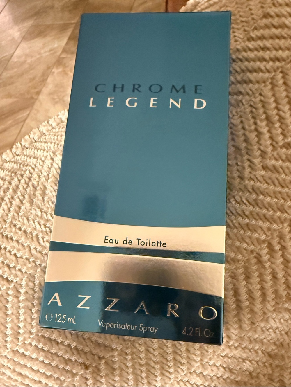🎁 NIB Azzaro Chrome Legend EDT 4.2 oz 125ml Men’s Cologne Sealed